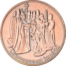 Frankreich, Medaille, Charlemagne, Couronnement Impérial, History, SS+, Kupfer