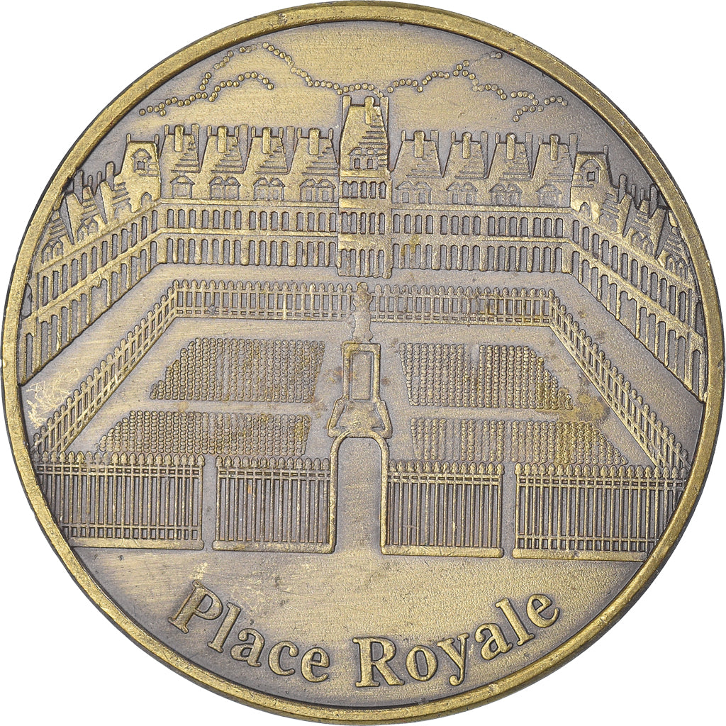 Frankreich, Medaille, Henri IV, Place Royale, History, SS+, Bronze