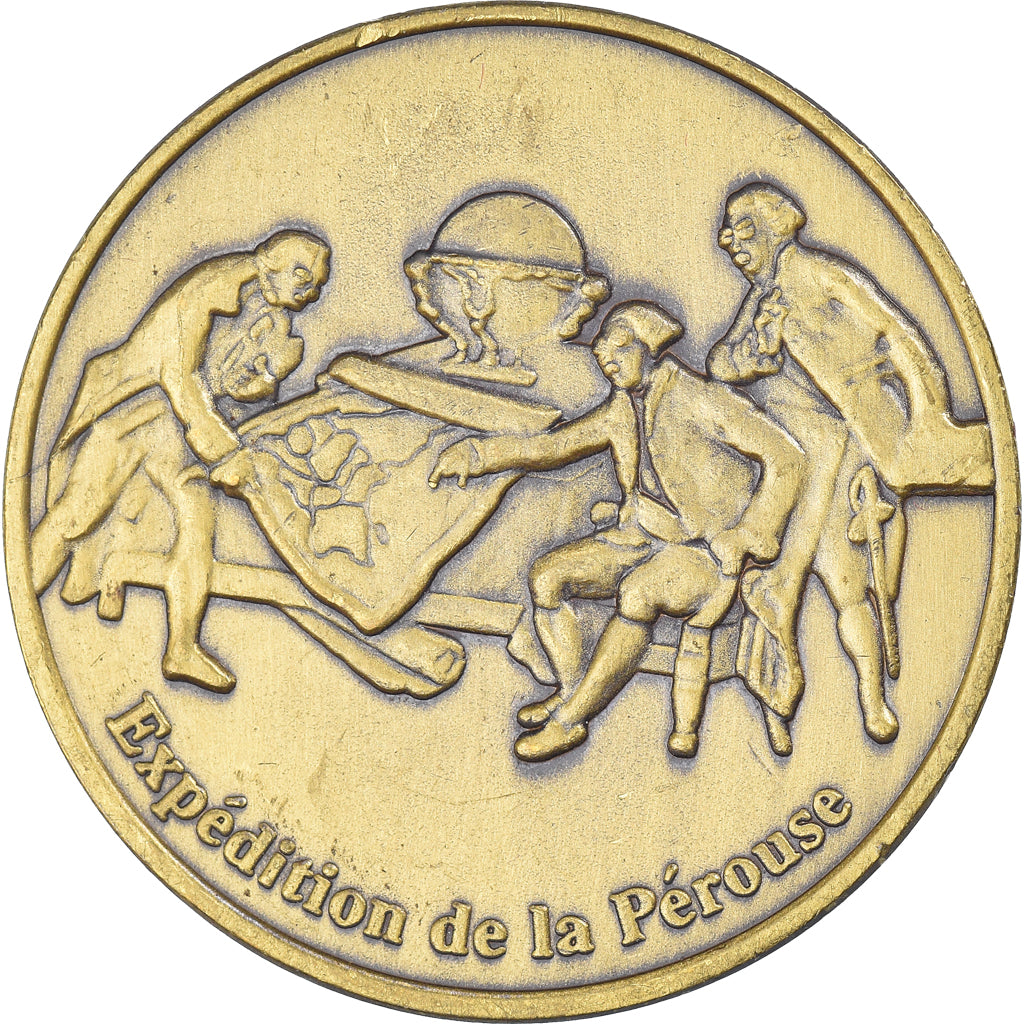 Frankreich, Medaille, Louis XVI, Expédition de la Pérouse, History, SS+