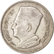 Morocco, Mohammed V, Dirham, 1960, Paris, EF(40-45), Silver, KM:55