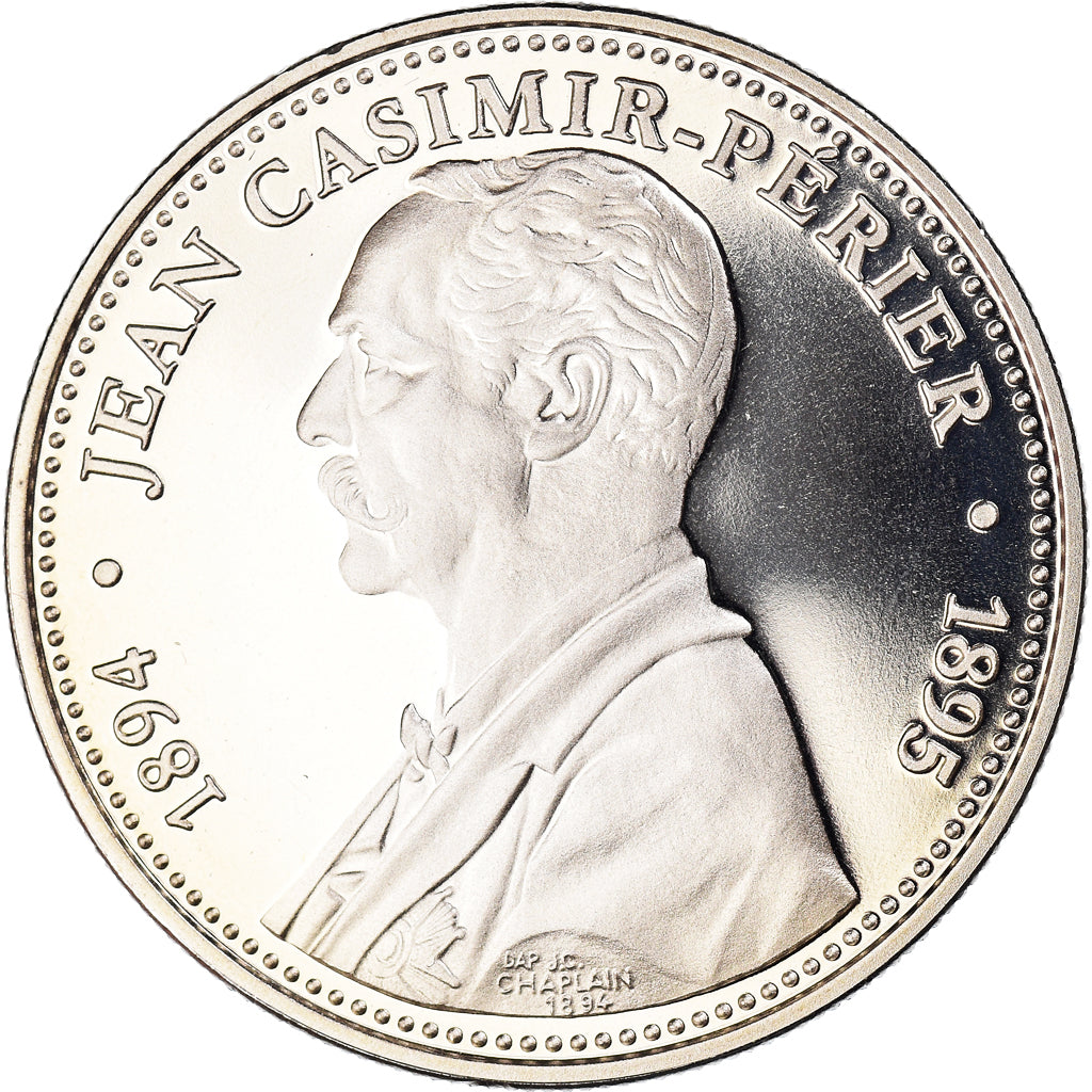 Francia, medaglia, Les Présidents de la République, Jean Casimir-Périer