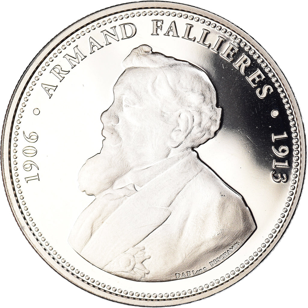 Francja, medal, Les Présidents de la République, Armand Fallières, Politics