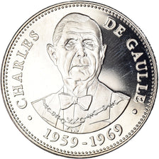 Frankreich, Medaille, Les Présidents de la République, Charles De Gaulle