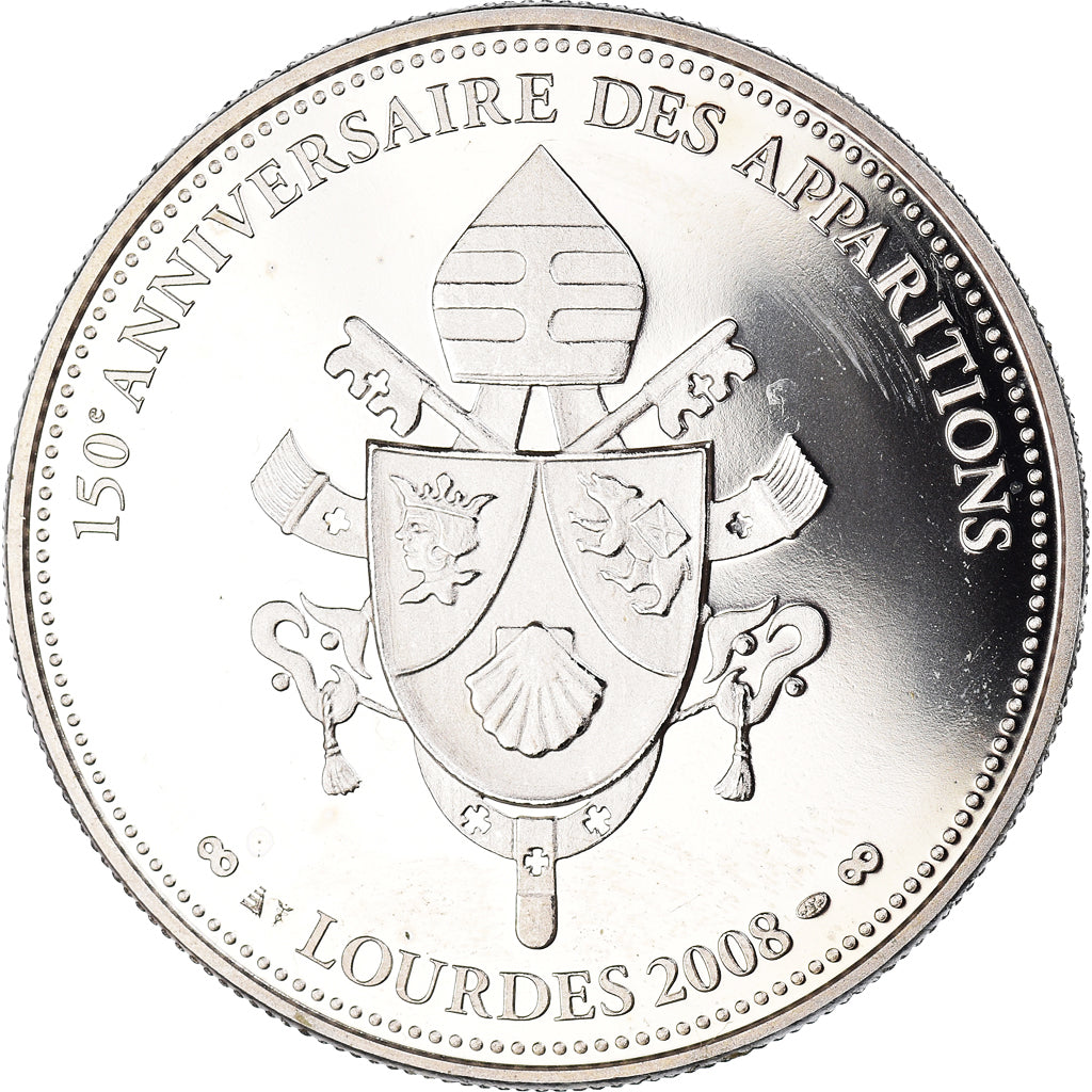 France, Medal, 150ème Anniversaire des Apparitions, Lourdes 2008, Religions &