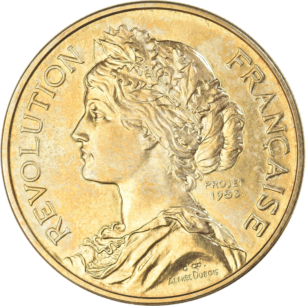 France, Medal, Bicentenaire de la Prise de la Bastille, History, 1989