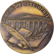 Frankrijk, Medaille, cercle du Bibliophile, Arts & Culture, PR, Bronzen
