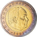 Monaco, 2 Euro, 2001, Paris, MS(64), Bi-Metallic, KM:186