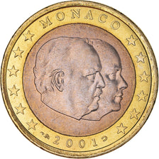 Mónaco, Euro, 2001, Paris, MS(64), Bimetálico, Gadoury:MC178, KM:173