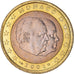 Monaco, Euro, 2001, Paris, MS(64), Bi-Metallic, Gadoury:MC178, KM:173