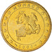 Monaco, 50 Euro Cent, 2002, Paris, MS(64), Brass, KM:172