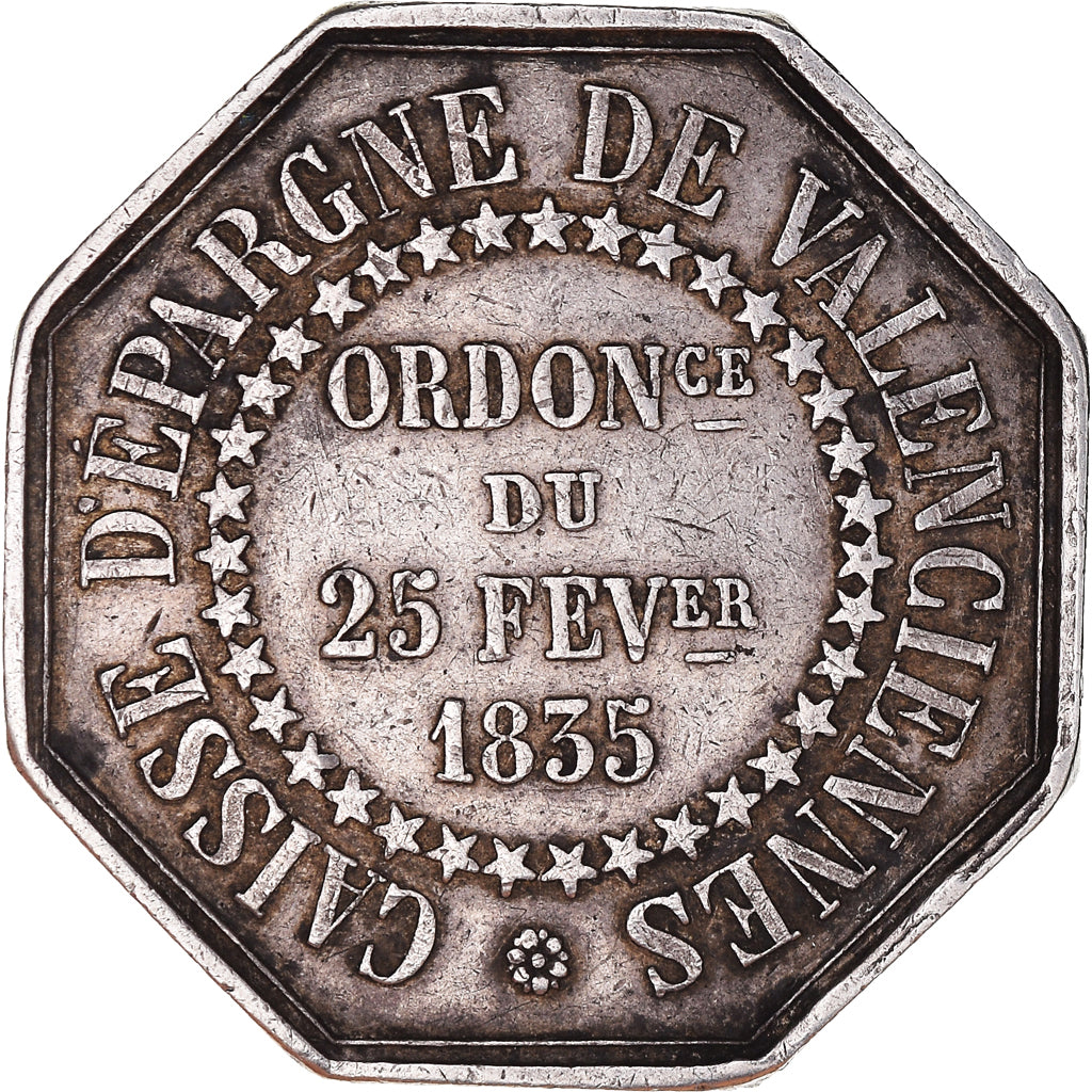 Francia, ficha, Savings Bank, Caisse d'Epargne de Valenciennes, BB+, Argento