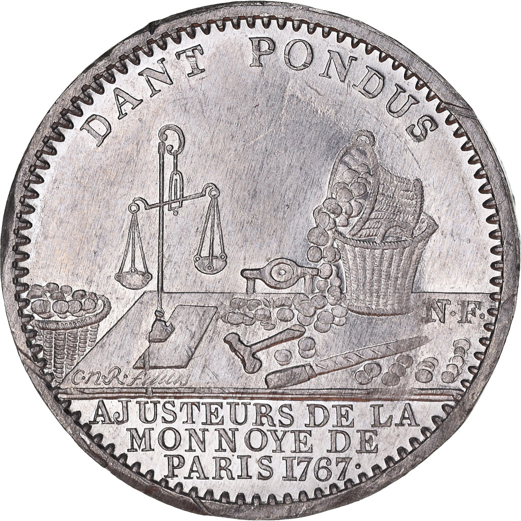 France, Token, Cour des Monnaies de Paris, Ajusteurs de la Monnoye, Restrike