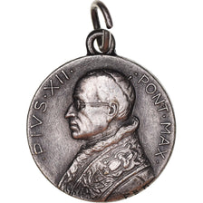 Vatican, Medal, Le Pape Pie XII, Religions & beliefs, MS(63), Silvered bronze