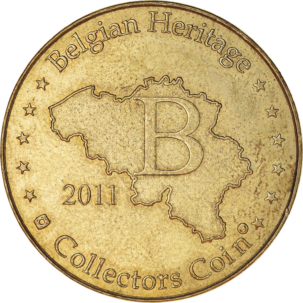 Belgium, Token, Touristic token, Zoo d'Anvers, Singes, 2011, AU(50-53)