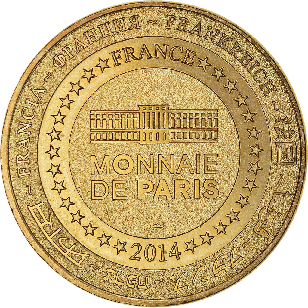 France, Token, Napoléon Bonaparte, Bataille de Waterloo, 2014, MDP, MS(63)