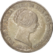 Spain, Isabel II, 20 Réales, 1850, Madrid, EF(40-45), Silver, KM:593.2
