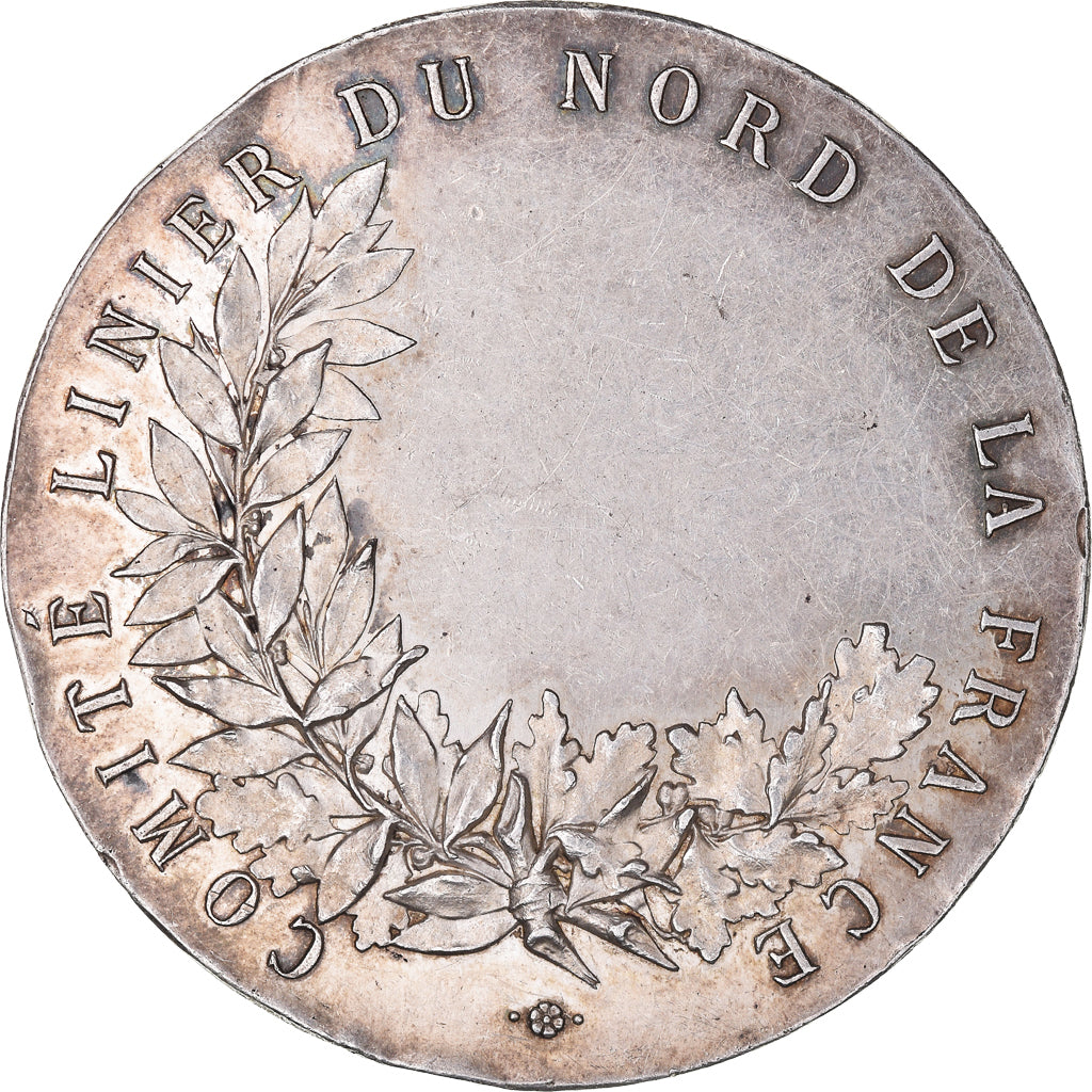 Francia, medaglia, Agriculture, Comité Linier du Nord de la France, BB+
