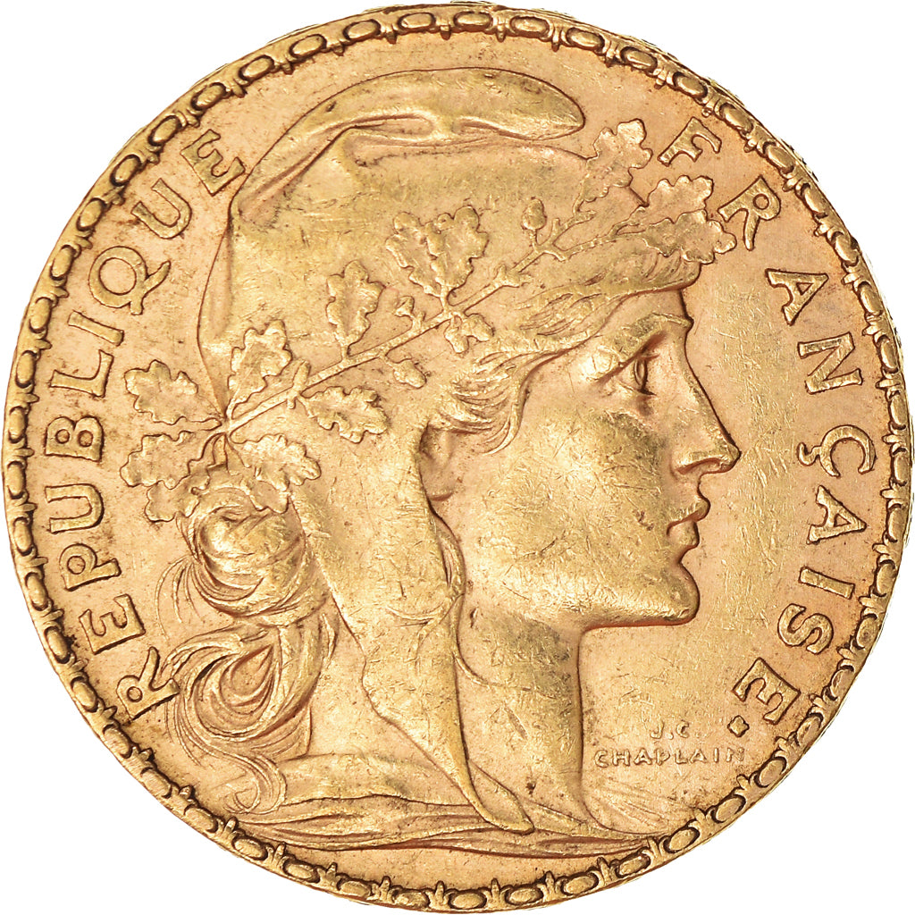 Monnaie, France, Marianne, 20 Francs, 1900, Paris, TTB+, Or, Gadoury:1064