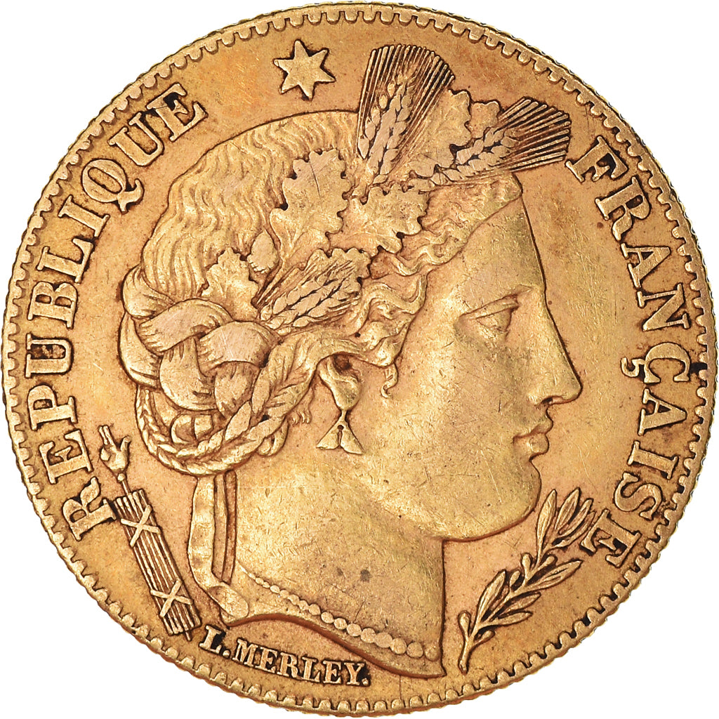 Monnaie, France, Cérès, 10 Francs, 1899, Paris, TTB+, Or, KM:830, Le