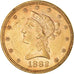 Coin, United States, Coronet Head, $10, Eagle, 1882, U.S. Mint, Philadelphia