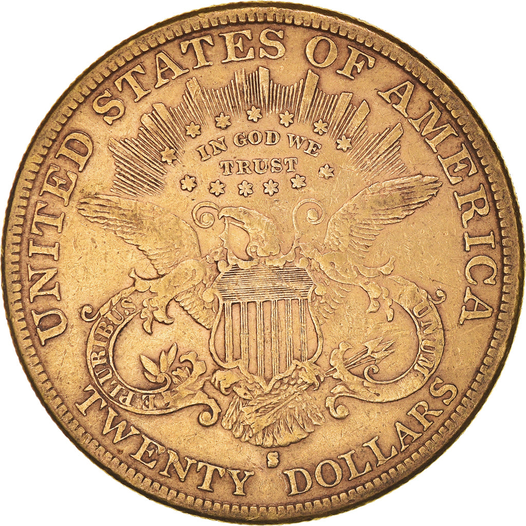Moneta, Stati Uniti, Liberty Head, $20, Double Eagle, 1888, U.S. Mint, San