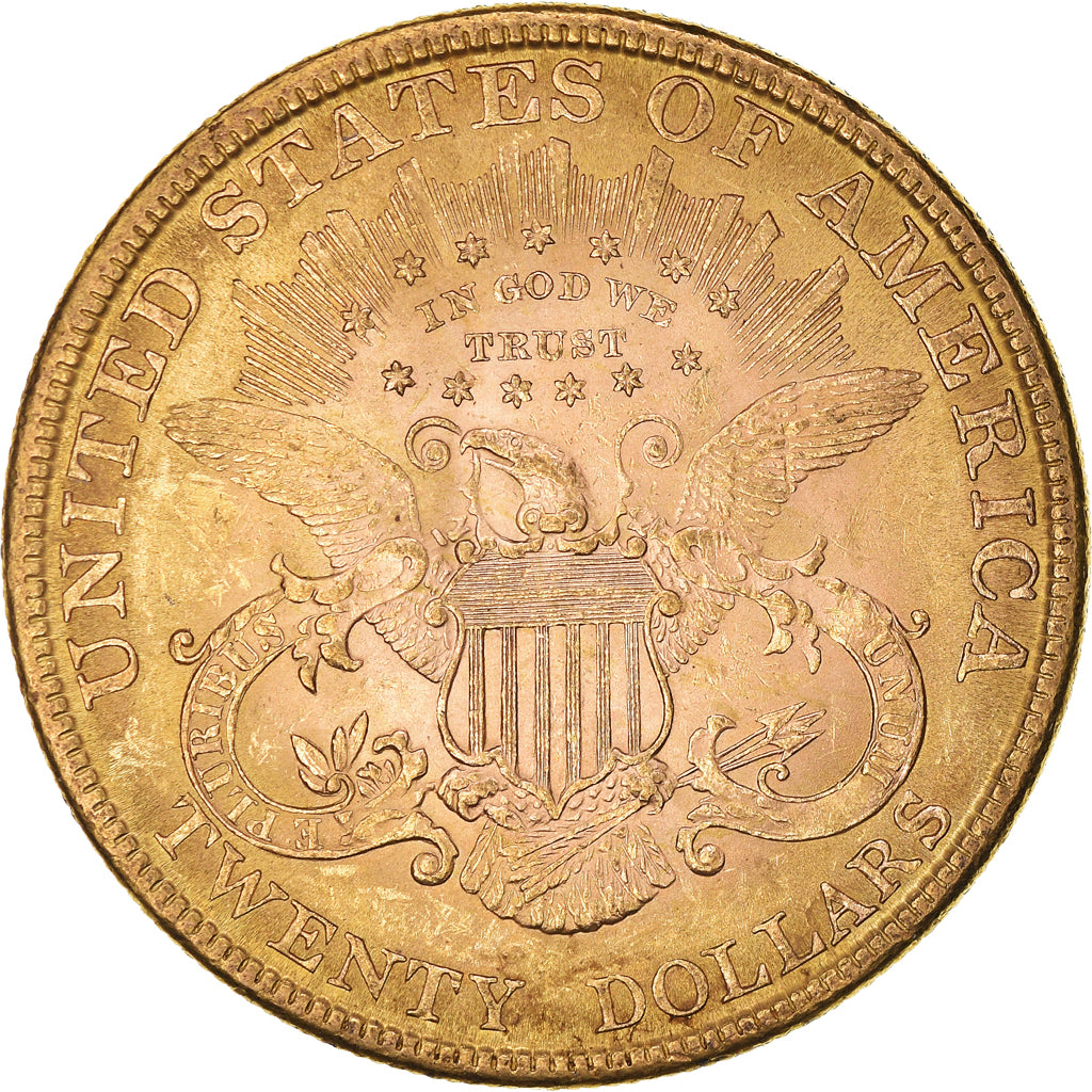 Coin, United States, Liberty Head, $20, Double Eagle, 1896, U.S. Mint