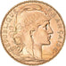 Moneta, Francia, Marianne, 20 Francs, 1909, Paris, SPL+, Oro, KM:857