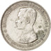 Thailand, Rama V, Baht, 1903, EF(40-45), Silver, KM:34a
