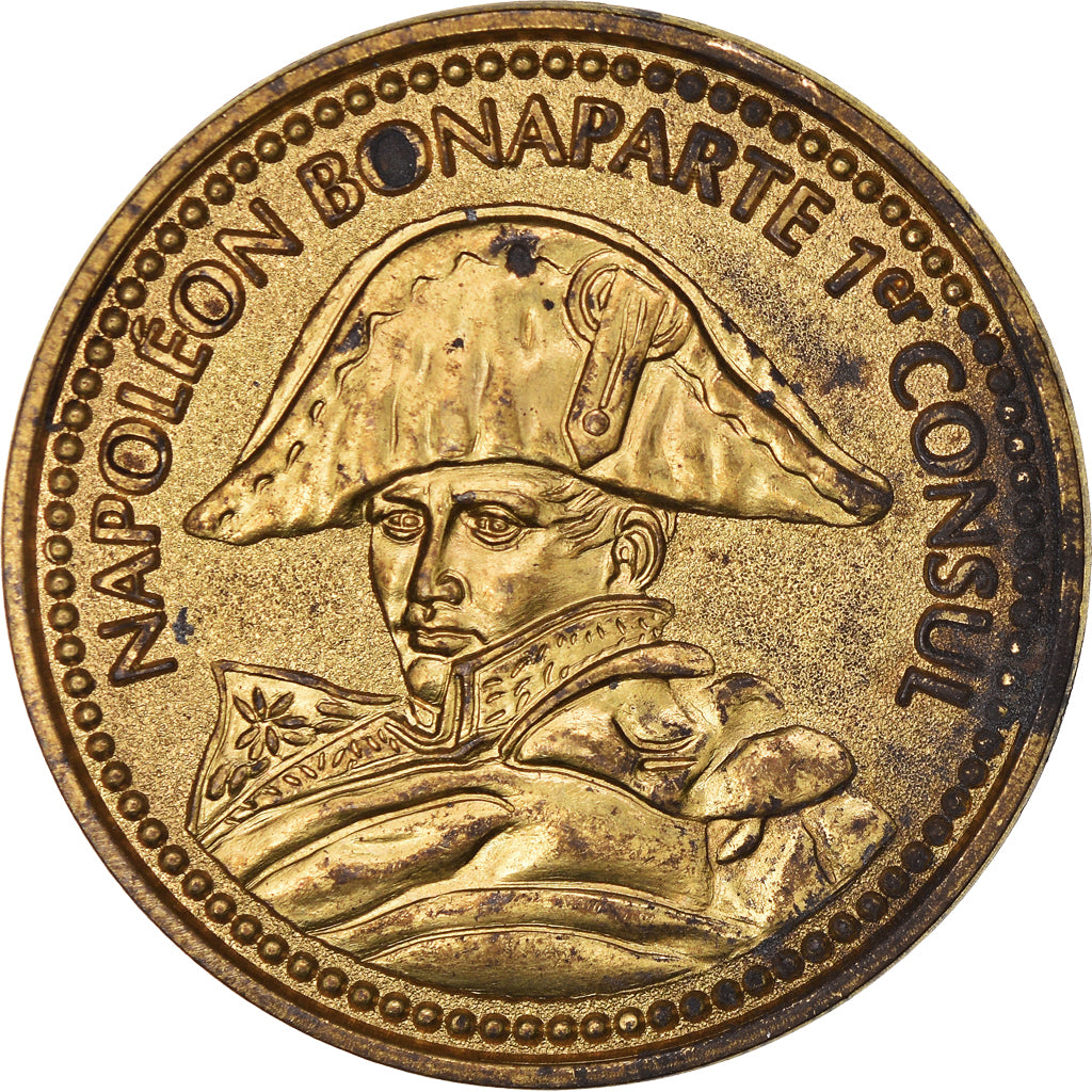 France, Medal, Napoléon Bonaparte, Ier Consul, History, EF(40-45)