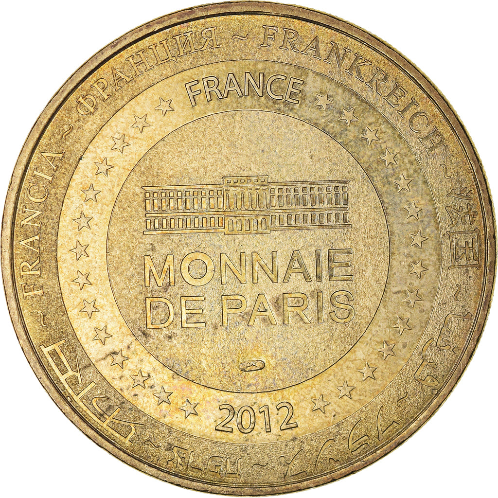 France, Token, Touristic token, Plailly - Parc Astérix n°3, 2012, MDP