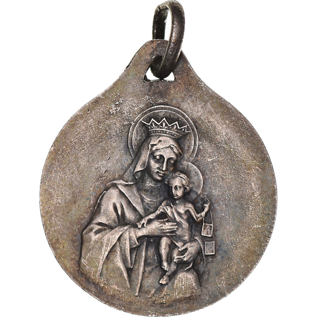França, medalha, Le Coeur de Jésus, Crenças e religiões, AU(55-58), Bronze