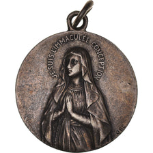 France, Medal, Lourdes - Je suis l'Immaculée Conception, Religions & beliefs
