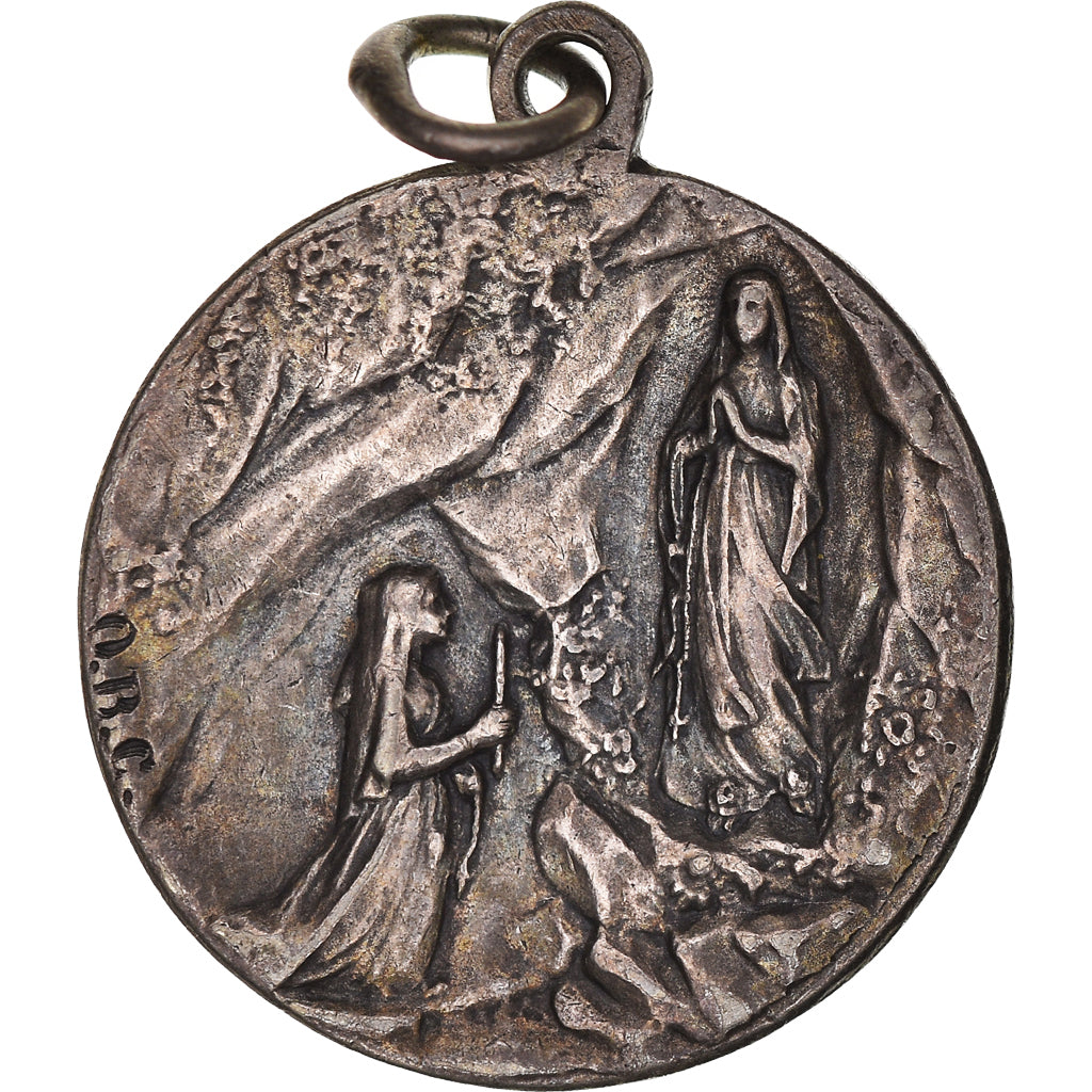 France, Medal, Lourdes - Je suis l'Immaculée Conception, Religions & beliefs