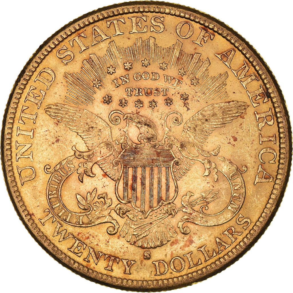 Monnaie, États-Unis, Liberty Head, $20, Double Eagle, 1888, U.S. Mint, San