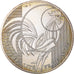 France, 10 Euro, Coq, 2016, AU(55-58), Silver, Gadoury:EU797
