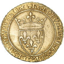 Francia, ficha, Reproduction, Ecu d'Or Charles VI, History, BB+, Gilt Metal