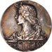 France, Medal, Comice de Lumbres, Agriculture, Rivet, AU(50-53), Silver