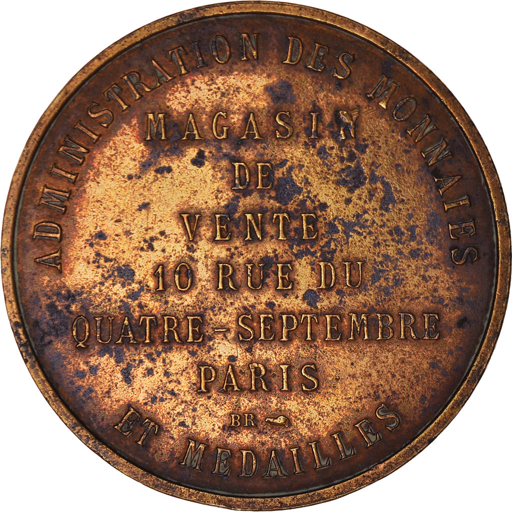 France, Médaille, Administration des Monnaies et Médailles, TTB, Bronze