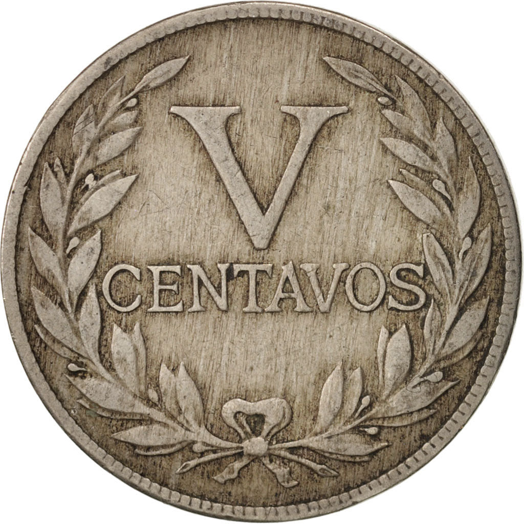 Colombia, 5 Centavos, 1946, EF(40-45), Copper-nickel, KM:199