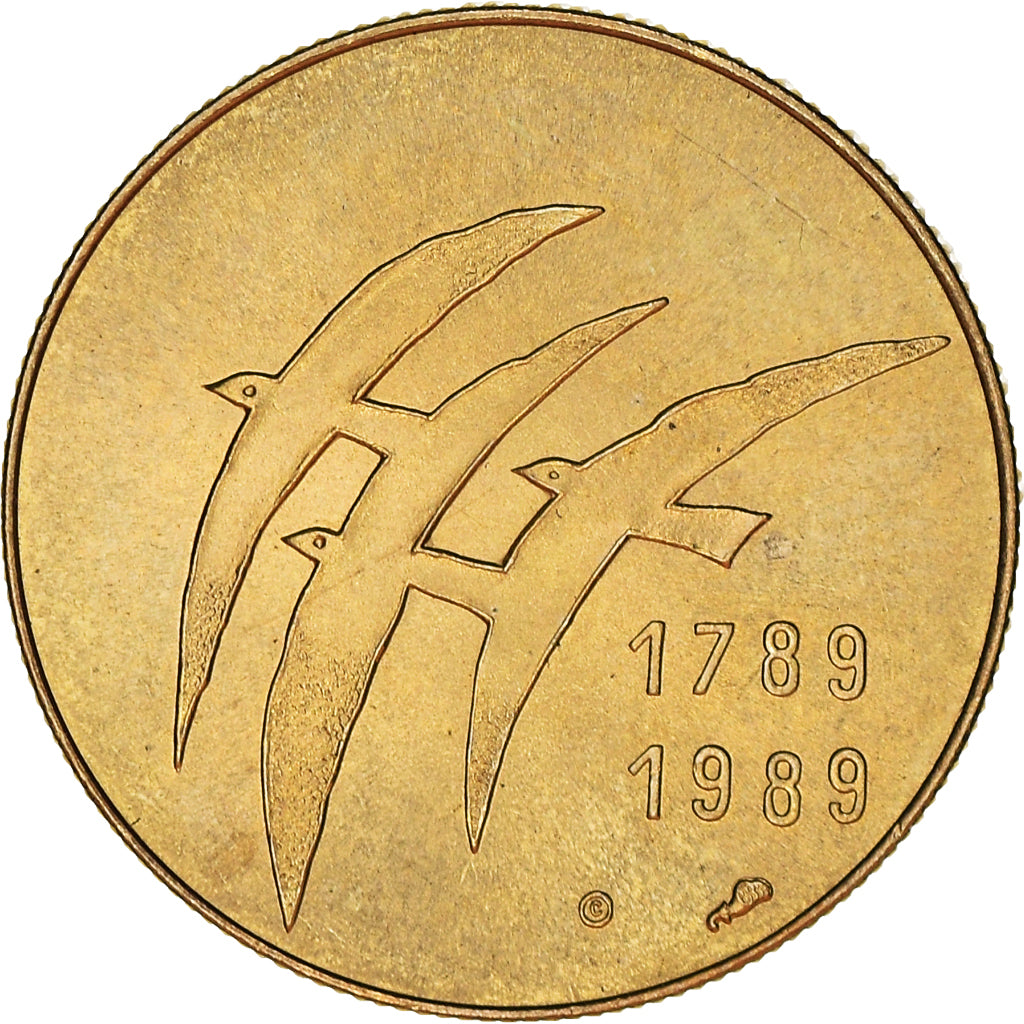 Francia, medaglia, Révolution Française, Serment du Jeu de Paume, History
