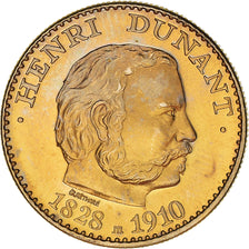 Frankrijk, Medaille, Henri Dunant, Prix Nobel de la Paix, 1993, FDC, Bronze