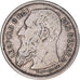 Münze, Belgien, Leopold II, 2 Francs, 2 Frank, 1909, SS, Silber, KM:58.1