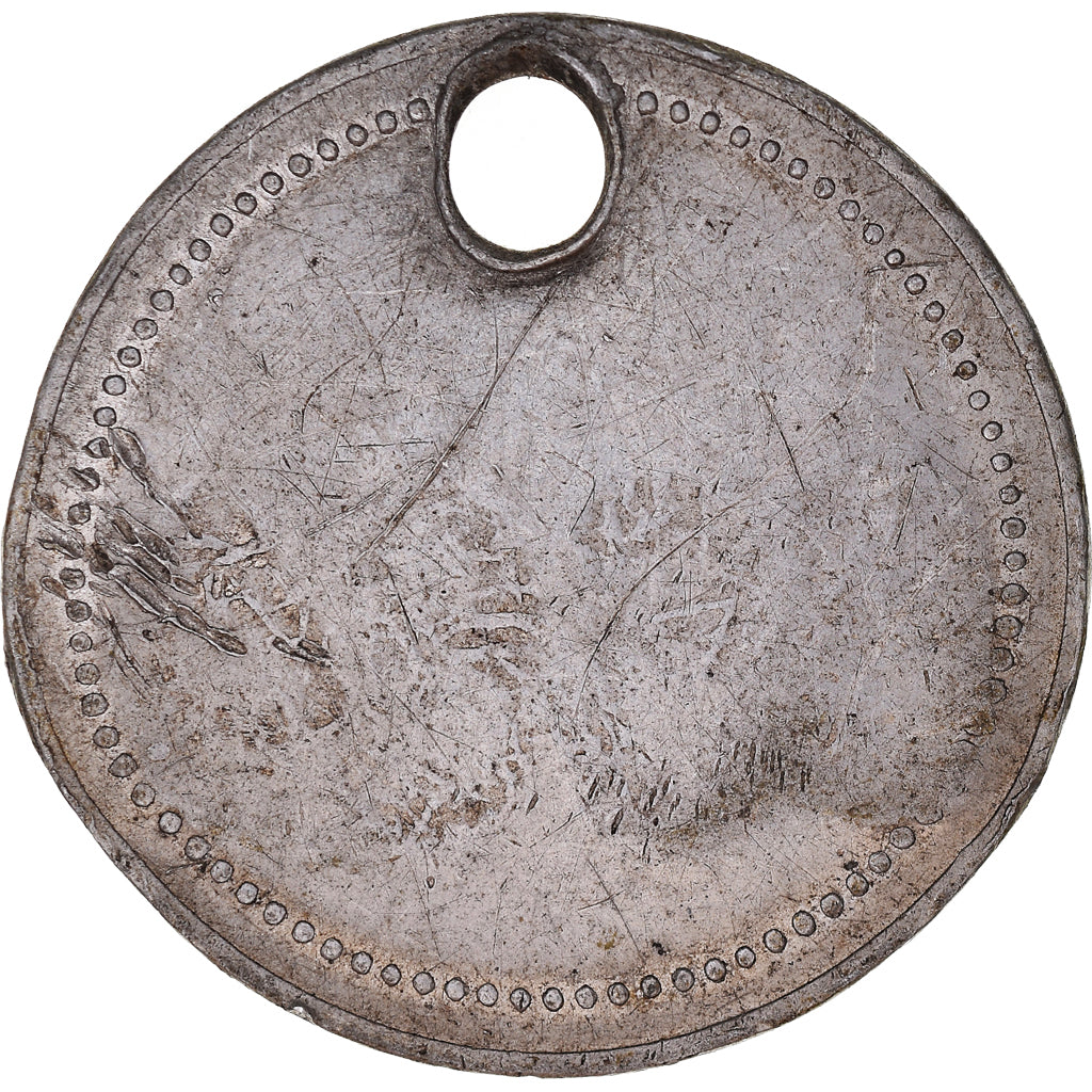 France, Jeton, Jeton de Lampe de Mineur, Lens-Liévin, TTB, Aluminium