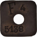 Francia, ficha, Jeton de Lampe de Mineur, Fosse N°4, 5138, Business & industry