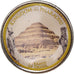 Coin, Egypt, Pyramid of Djoser, Pound, 2010/AH1431, Colorized, MS(65-70)