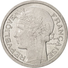 Moneda, Francia, Morlon, Franc, 1959, EBC+, Aluminio, KM:885a.1, Gadoury:473c