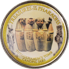 Münze, Ägypten, Pharaons, Tutankhamun's tomb Canopic Jars, Pound, 2008/AH1429