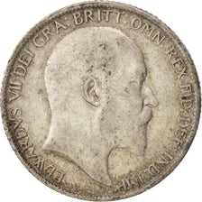 Great Britain, Edward VII, 6 Pence, 1910, EF(40-45), Silver, KM:799