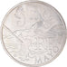 France, 10 Euro, Mayotte, Euros des régions, 2011, SPL, Argent