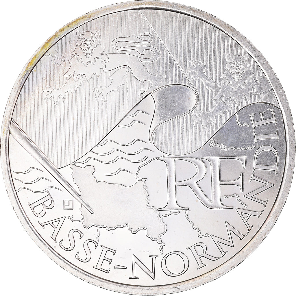 Francja, 10 Euro, Basse Normandie, Euros des régions, 2010, Paris, MS(64)